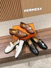 爱马仕今年秋冬新出的新款乐福鞋搭配*复古金色Glenan鞋扣（UY*HC） 商品缩略图0