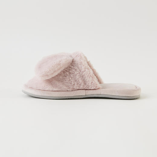 拖鞋 兔耳朵 粉色/摩卡色 商品图4