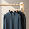 【新款DDP】大依优型大码弹力长袖Polo衫翻领男装加肥加大体恤大号上衣胖子弹力休闲商务 商品缩略图1