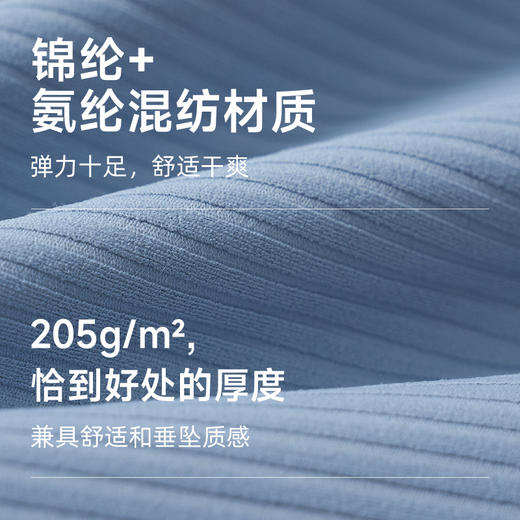 【leleorange】女士螺纹高领口瑜伽背心&T恤 商品图6