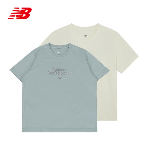 NEW BALANCE/NB ATHLEISURE SS Tee女款圆领针织运动休闲透气短袖T恤 商品图0