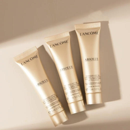 【专柜小样】法国 LANCOME兰蔻 菁纯精萃卸妆洗面奶 15ml 商品图3