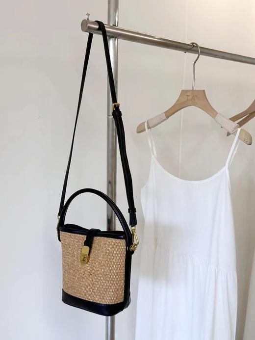 5518黑色草编包 商品图1