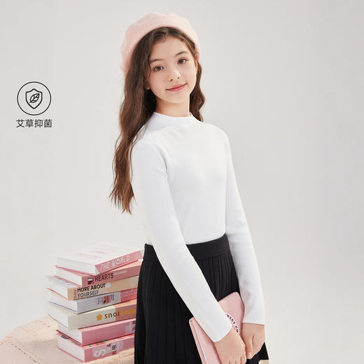 笛莎Deesha青少年女童针织衫2024冬季新款淑女学院风针织衫 商品图5