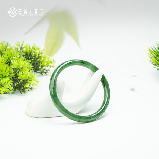 和田玉手镯-碧玉-手镯 商品图0