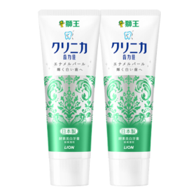 狮王齿力佳酵素美白牙膏(鲜果薄荷)130g*2