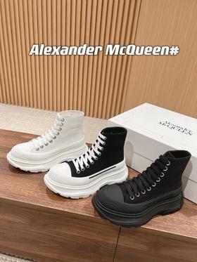 亚历山大王麦昆#帆布鞋情侣款‼️（UY*XIb）（UY*XIb）