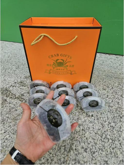 黄箱10只全母河蟹礼盒 商品图4