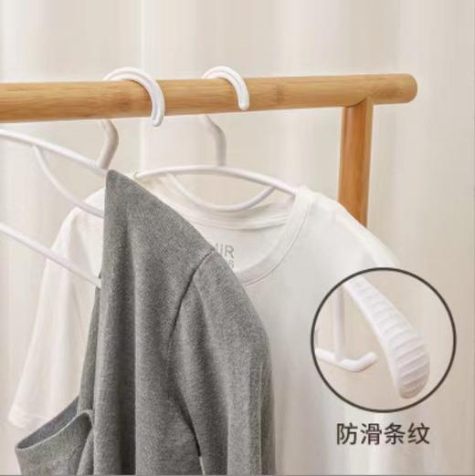 「防滑无痕」衣架居家日用宽肩加粗加厚防滑无痕不鼓包衣撑宿舍干湿两用晾衣收纳整理架子 商品图1