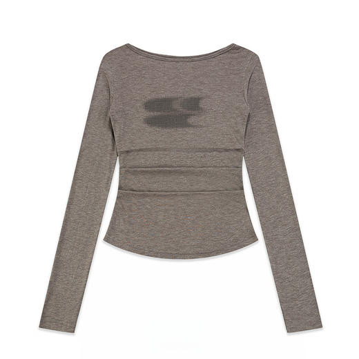 CryingCenter 一字领logo羊毛长袖tee 哭喊中心 商品图6