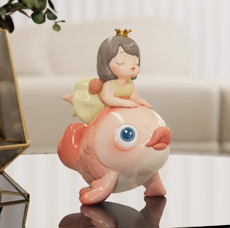 周双《好运锦鲤》黄衣