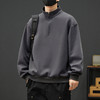 【新款DYY】大依优型大码小立领卫衣男宽松休闲上衣胖子加肥加大男士潮流 商品缩略图5