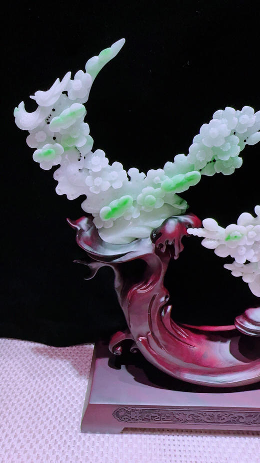 620343翡翠摆件【喜上眉梢】 商品图4