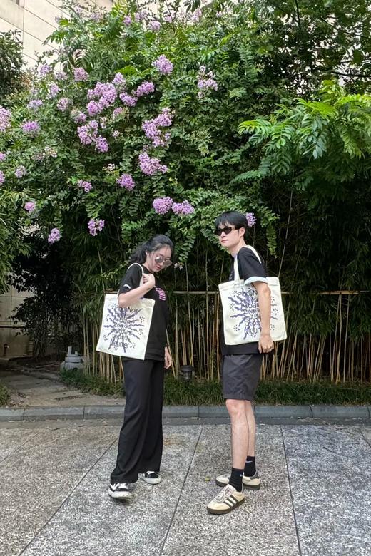 【槟客周边】| 新款紫色烟花帆布袋（积分兑换需拍香槟一起发） 商品图4