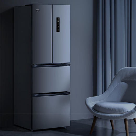 格力（GREE）晶弘 303升变频风冷多门电冰箱- 33°深冻锁鲜 智能独立调湿 离子净味 BCD-303WPFCZ/羽墨灰 商品图6