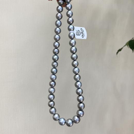 9.7-12.3mm铂金灰项链 商品图2