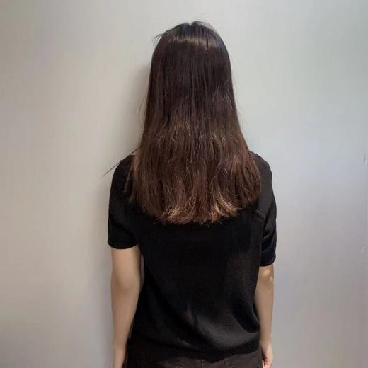 N圆领钉珠后镂空毛织上衣40630（黑） 秋季 343010470321 商品图2