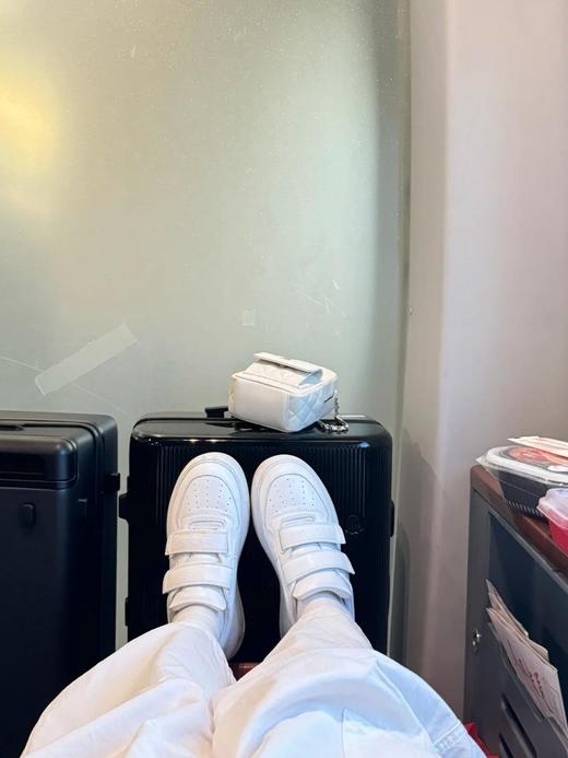 ACNE24/ss专柜*厚底休闲魔术贴笑脸小白鞋（HC） 商品图5