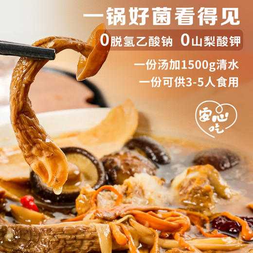 德和 百搭百鲜菌菇火锅汤料420g/盒#云南菌子 商品图3