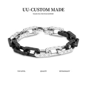 驴家MONOGRAM金属手链男女同款情侣款（SJ）