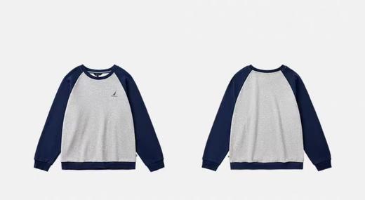 【春上新】8楼诺帝卡【儿童基本款】NAUTICA/诺帝卡童装 男童女童卫衣春秋季插肩袖  吊牌价   349元  活动价   226元 商品图3