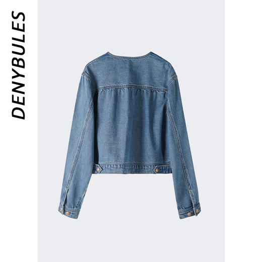 DENYBULES小香风天丝棉牛仔夹克 商品图1