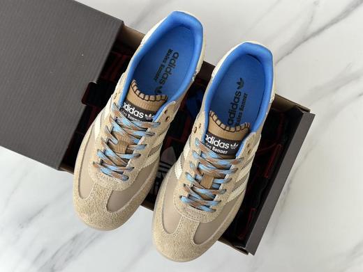 阿迪&WalesBonner桑巴舞系列绅士德训足球百搭皮革板鞋双色（DD） 商品图8