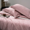 60长绒棉全棉四件套纯色大提花  叶琳-萝莉粉 商品缩略图4