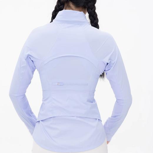 跃牌【瑞幸系列】新款冰丝透气修身Goal S瑜伽服户外休闲外套女轻薄防晒服皮肤衣HWT004 商品图3