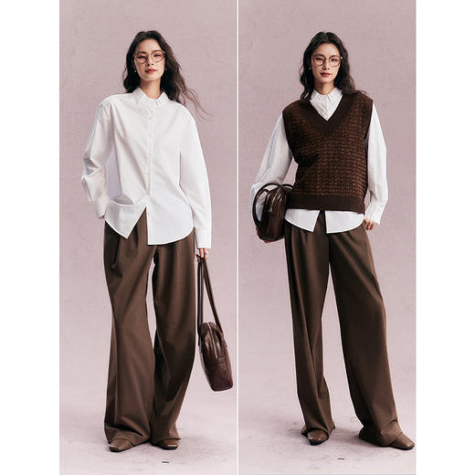 棉仓357604006-立领液氨衬衫 商品图4