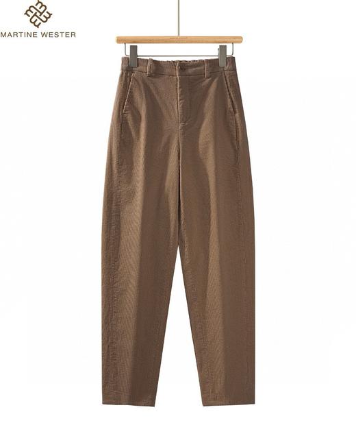 Martine Wester 女天丝棉11坑定织灯芯绒长裤 11413528 商品图2