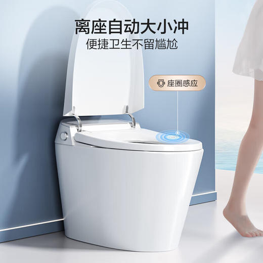 飞利浦(PHILIPS)智能马桶 即热冲洗暖风烘干 无线遥控 自洁抗菌智能坐便器 AIB6320 AIB6420 商品图6