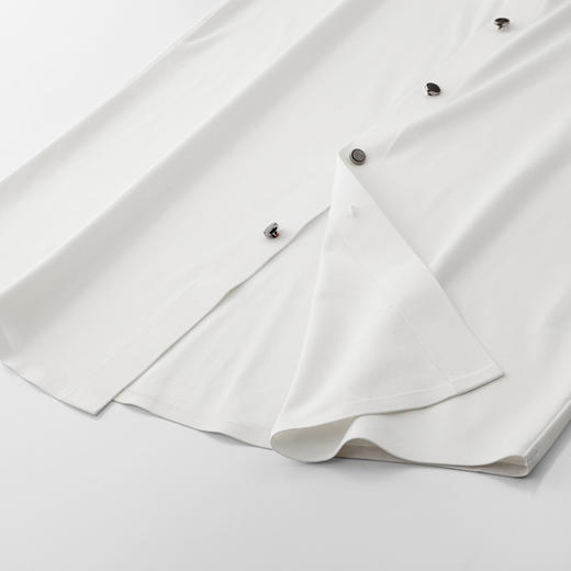 【新款DDP】大依优型大码长袖衬衫翻领男装加肥加大体恤大号上衣胖子弹力休闲商务 商品图4