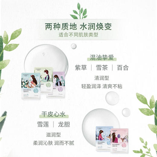 自然堂  雪域龙胆亮润面膜26mL  5片装*2 商品图3