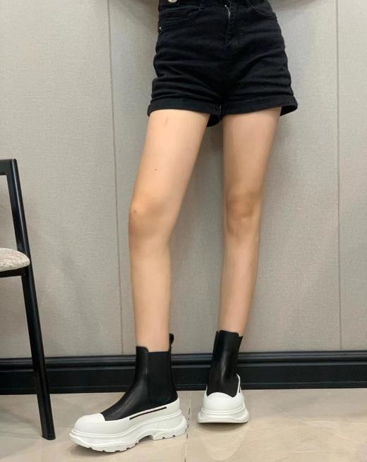 麦昆Mcq麦昆新款组合底切尔西靴（HC） 商品图2