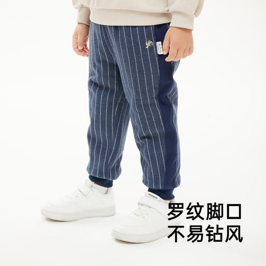 【商场同款】英氏男童棉裤秋冬儿童裤子夹棉长裤保暖百搭裤子新款 商品图4