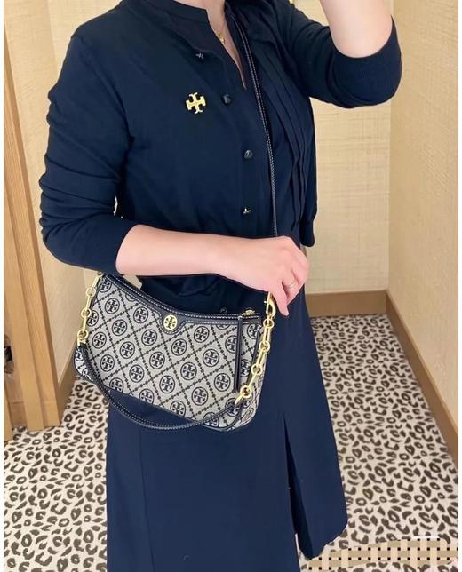 ToryBurch灵感源自传统宾夕法尼亚州绗缝的*图案手提包腋下包单肩包*（SS） 商品图5