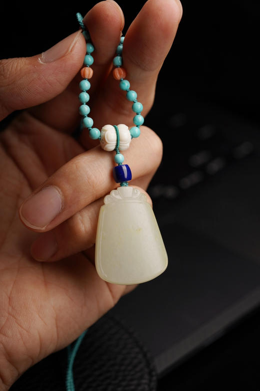 和田玉籽料｜平安无事牌 商品图1