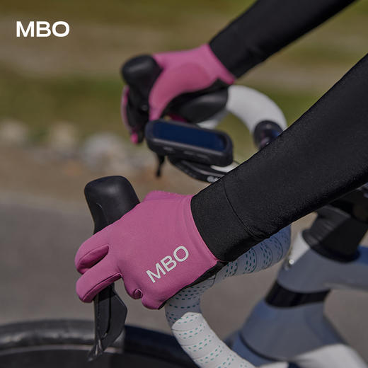 MBO保暖抓绒 骑行手套 新款秋冬户外公路车骑行保暖长指手套AG161 (经销商专拍链接，非经销商拍单不发货) 商品图4