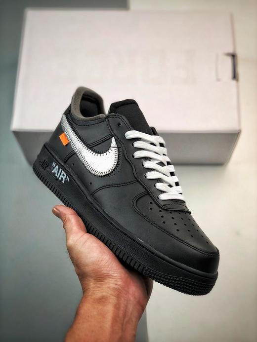 耐克Off-WhitexAirForce1Low黑银（DD） 商品图0