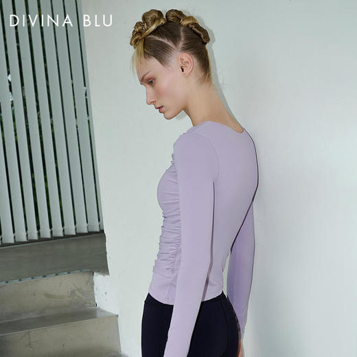 DIVINABLU都灵系列迪唯纳斜肩长袖79 商品图4