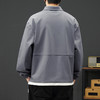 【新款DYY】大依优型大码翻领卫衣男宽松休闲上衣胖子加肥加大男士潮流 商品缩略图5