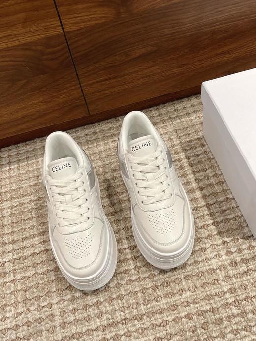 瑟琳-凯旋门春夏季新款板鞋厚底鞋饼干鞋小白鞋（SLB） 商品图1