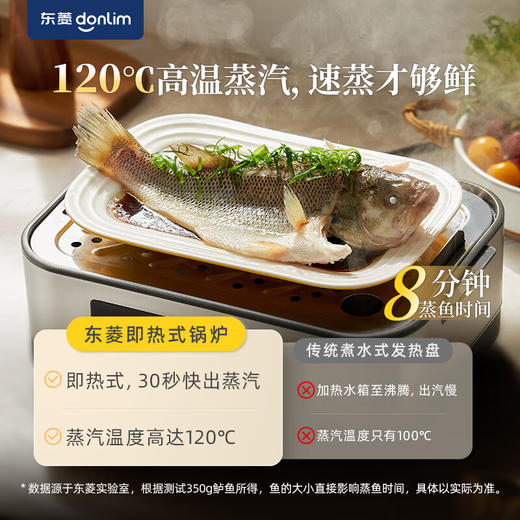东菱电蒸锅|上蒸下炖效率高，寻常家宴也道道惊艳 商品图2