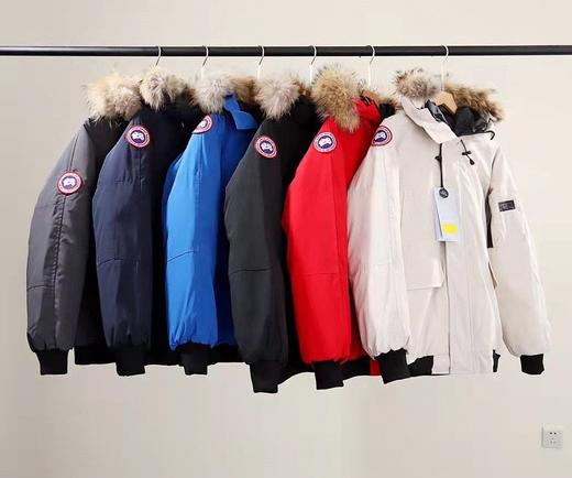 加拿大*鹅 01男款 飞行员夹克短羽绒服GS4313 6款可选 商品图7