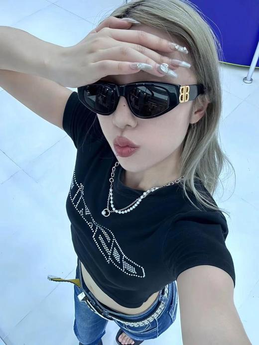 巴黎世家BB0095新款板材镜架墨镜（AN） 商品图12