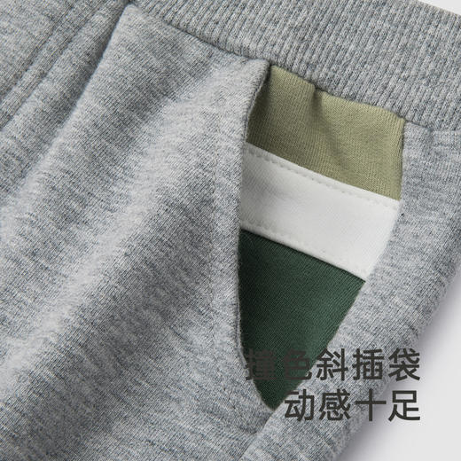 【商场同款】英氏儿童裤子春夏男童裤子百搭束脚卫裤新款长裤 商品图3