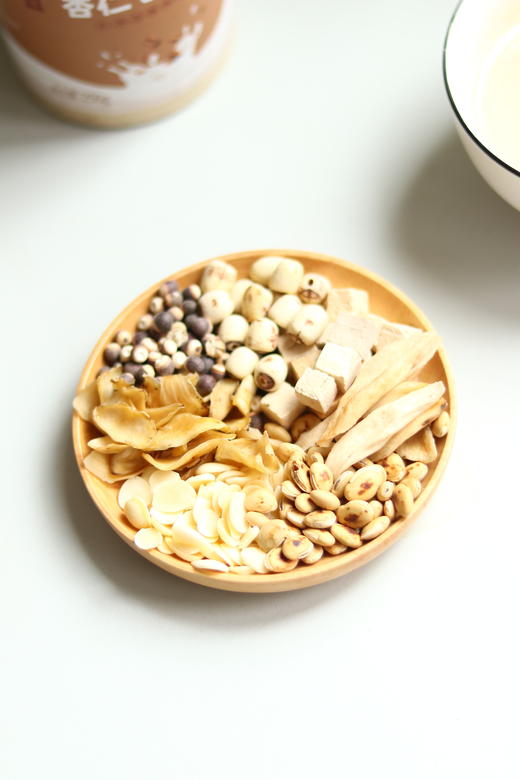 杏仁七白饮 南杏仁 杏仁含量≥40% 百合含量≥20% 不另外添加糖不加奶粉 250克 商品图1