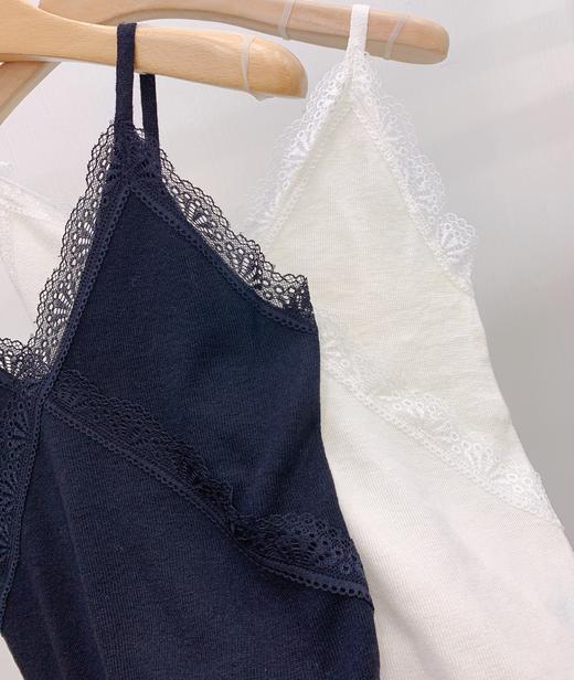蕾丝拼接羊毛吊带 商品图2