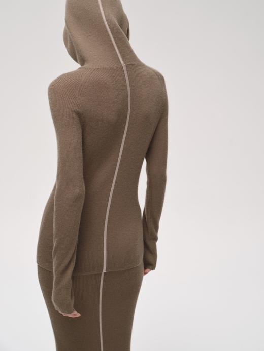 BYARN 韵动羊绒连帽衫 商品图0